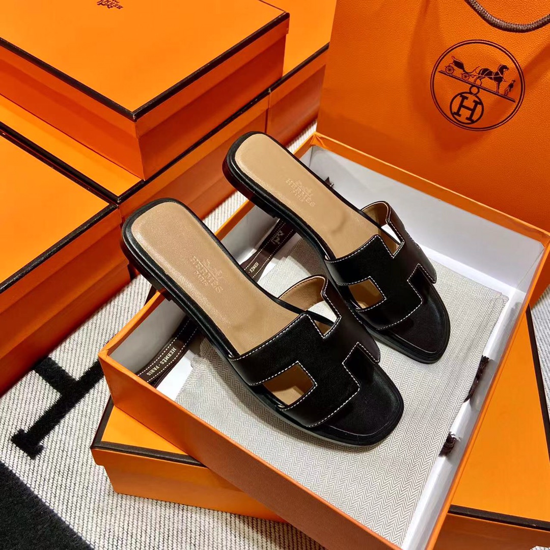 에르메스 올수공 오란 슬리퍼 샌들 스위프트 18